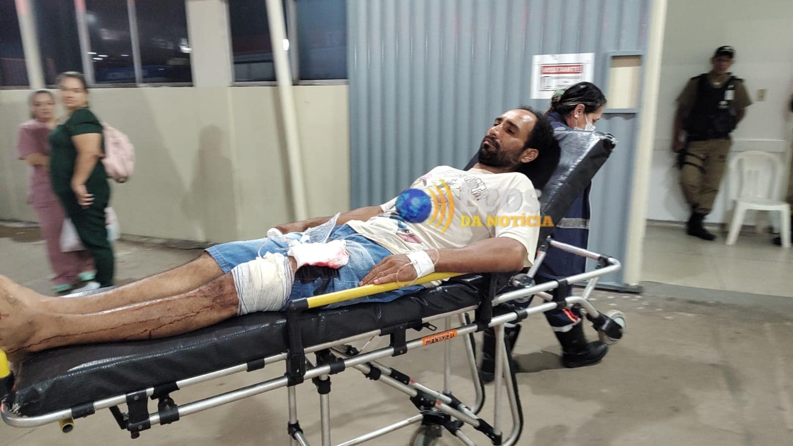 Homem é baleado após discussão com vizinho e vai parar no PS