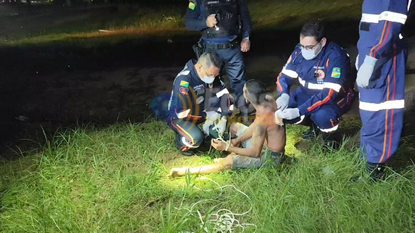 Homem é sequestrado, amarrado, torturado e salvo pela PM antes de ser morto, em Rio Branco