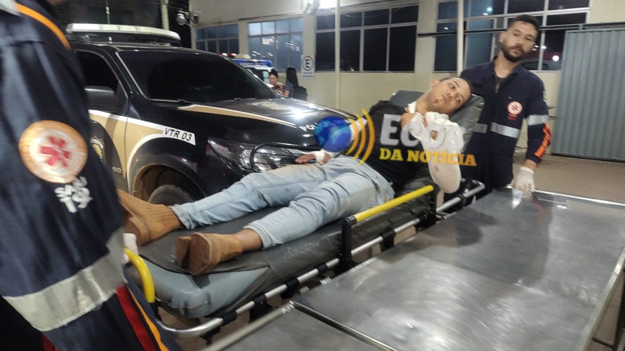 Soldado do Exército sofre acidente de moto na entrada do bairro Jardim de Alah em Rio Branco