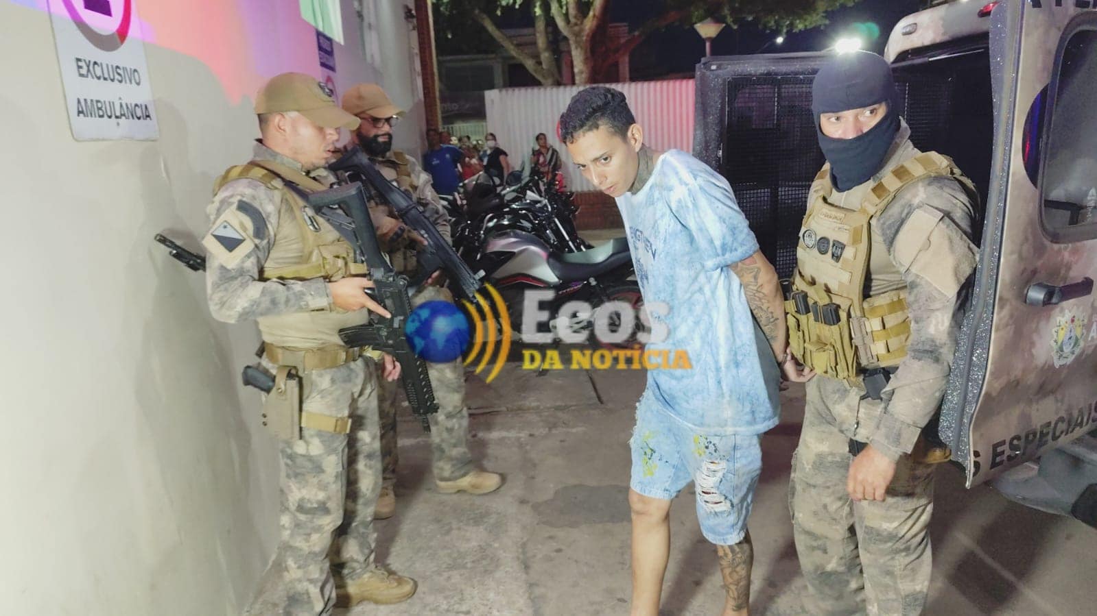 Presidiário que fugiu pela janela do Pronto-Socorro é recapturado pela Polícia Militar em Rio Branco
