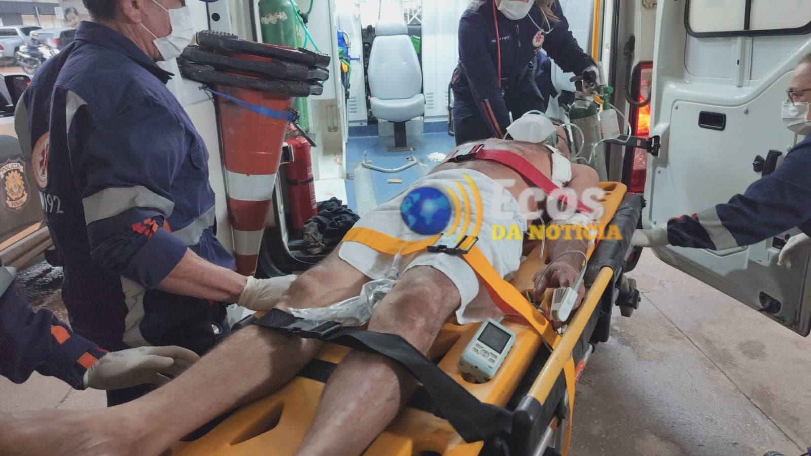 Homem é ferido com facada no peito durante bebedeira na Baixada da Sobral