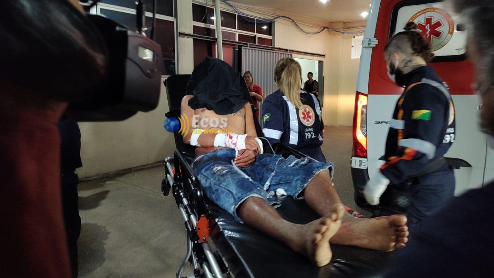 Jovem é ferido a golpes de faca em via pública em Rio Branco