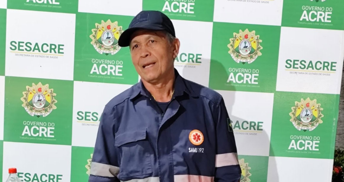 SAMU se despede de Condutor/Socorrista Cardoso após 20 anos dedicados a salvar vidas em Rio Branco