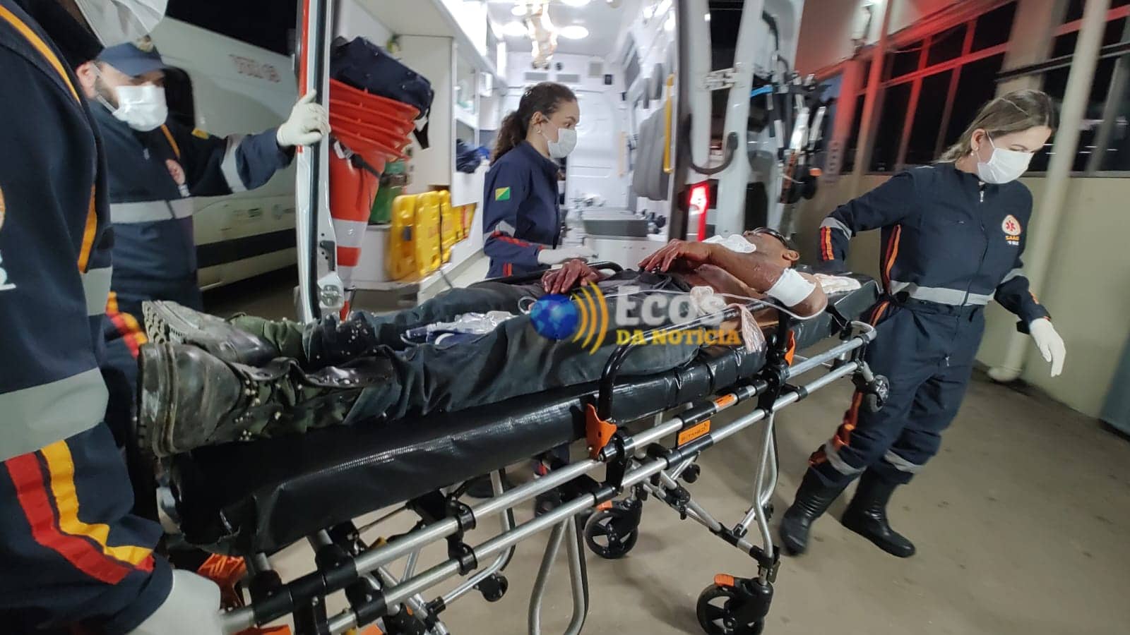 Briga entre moradores em situação de rua termina com homem ferido por faca