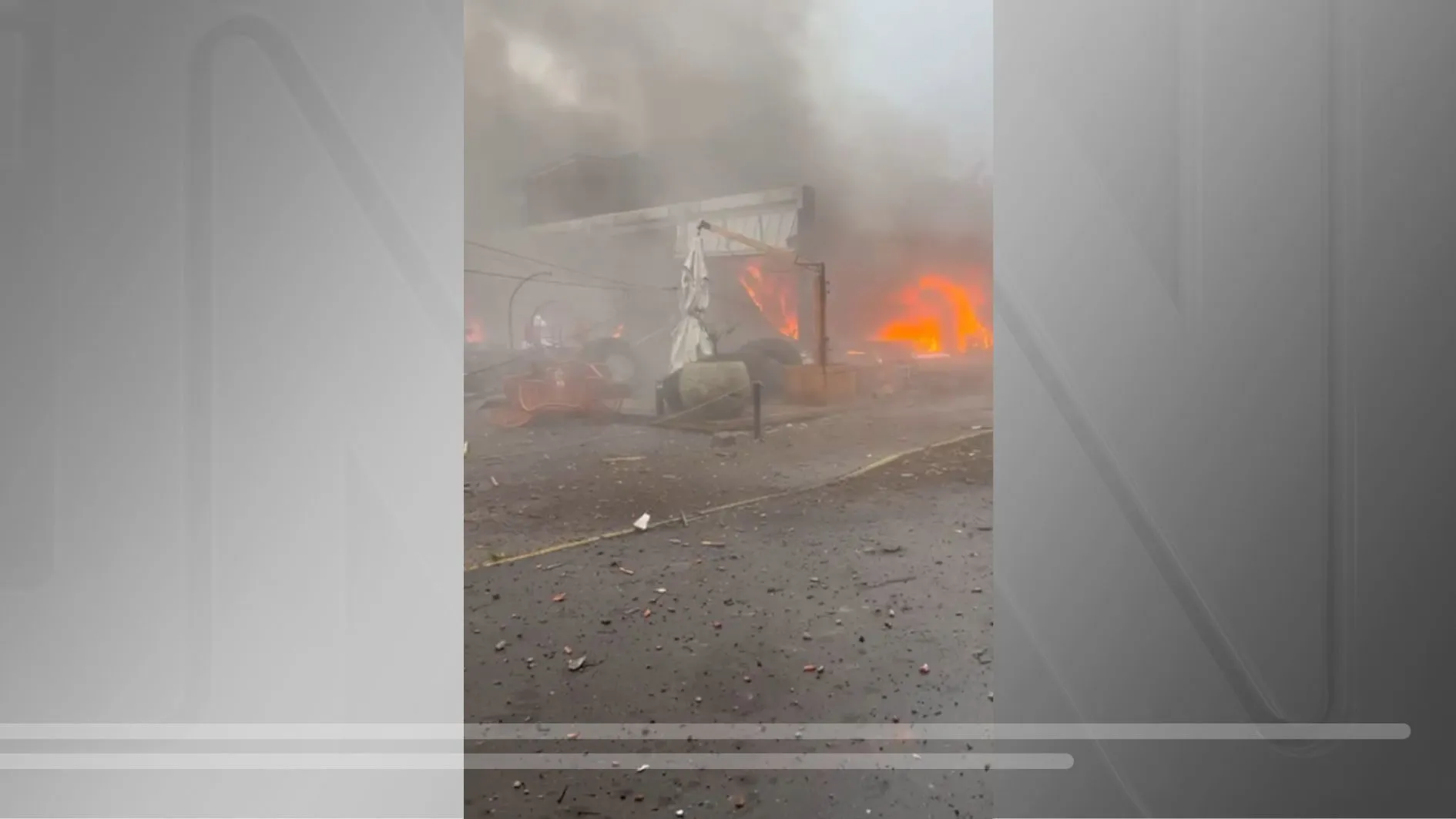 Avião de pequeno porte cai no centro de Gramado, no Rio Grande do Sul