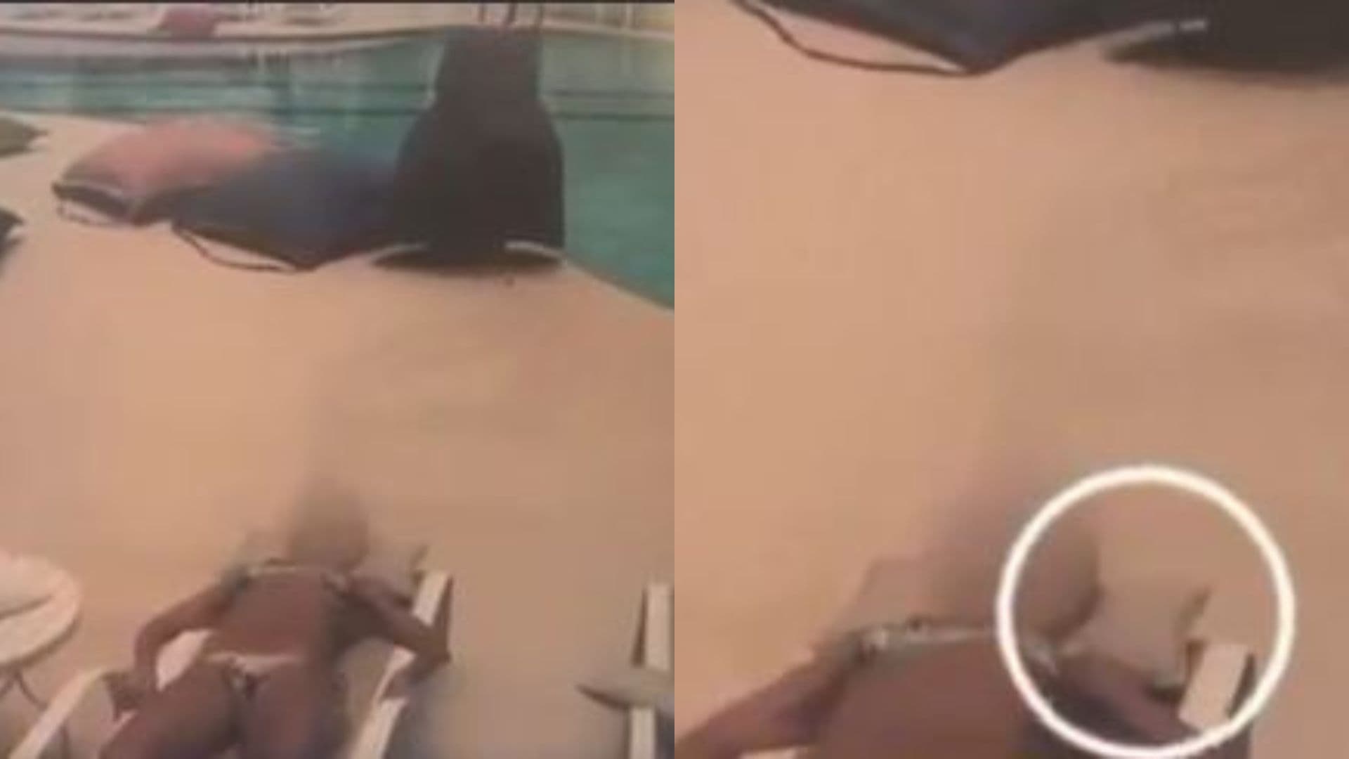 Bala perdida acerta mulher que pegava sol em condomínio na Barra da Tijuca; VÍDEO