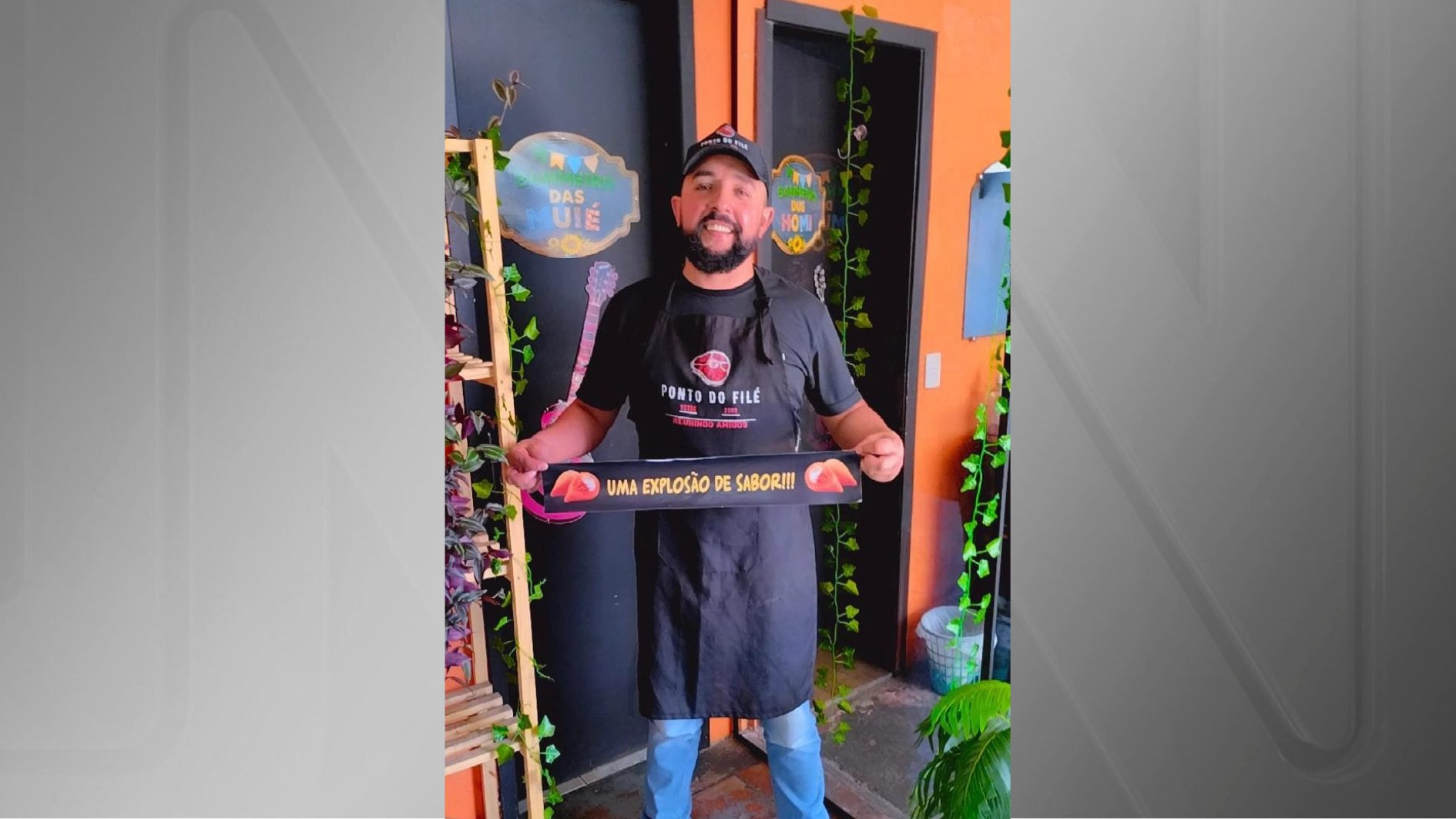 “Explosão de Sabor”: dono de bar onde coxinha explodiu cria slogan após viralizar