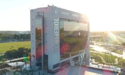 conmebol Sede da Conmebol, em Luque, no Paraguai • Conmebol/Divulgação
