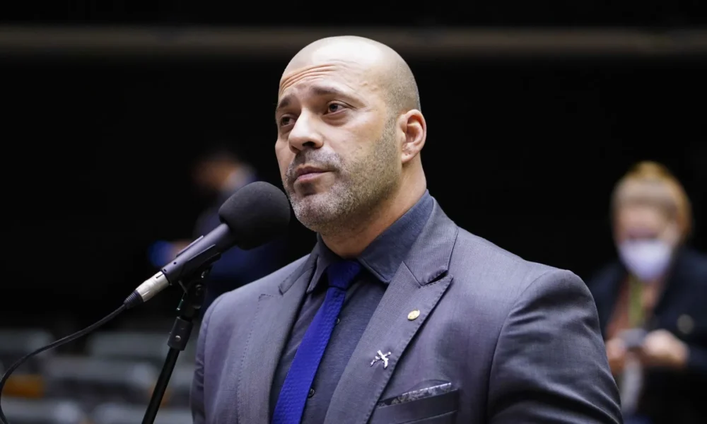 Ex-deputado Daniel Silveira • Pablo Valadares/Câmara dos Deputados