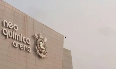 Fachada da Neo Química Arena, casa do Corinthians • @fernabrlima