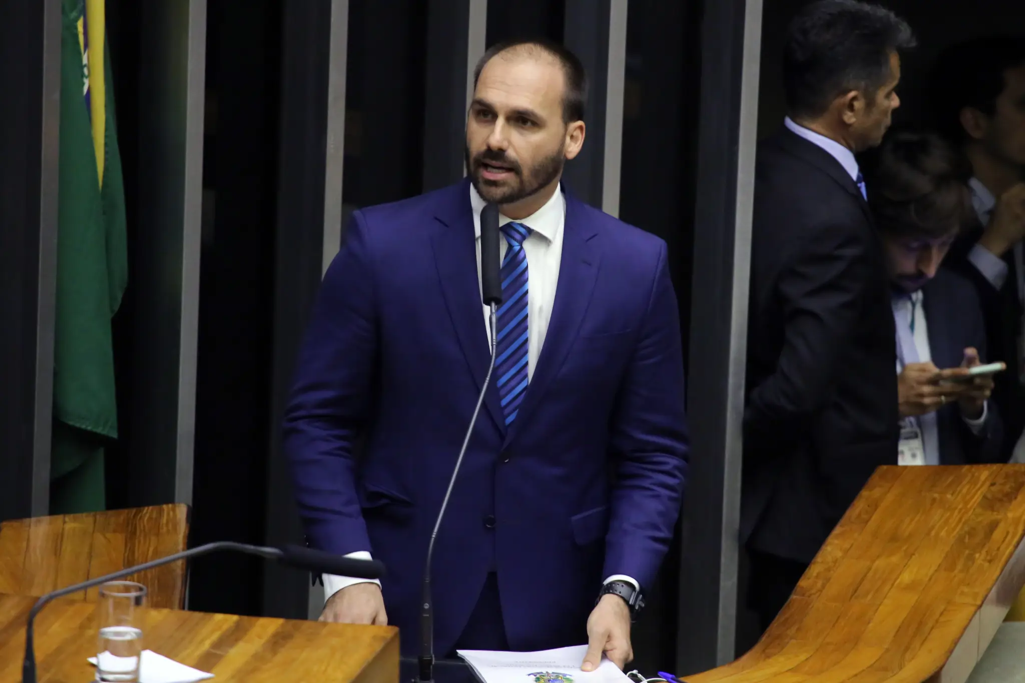 “Plano A é Bolsonaro. Posso ser o plano B”, diz Eduardo Bolsonaro sobre 2026
