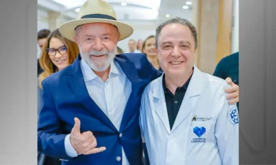 Presidente Lula e o doutor Roberto Kalil • Ricardo Stuckert