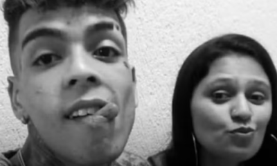 Mc Kevin e Úrsula Muga Silva. • Reprodução