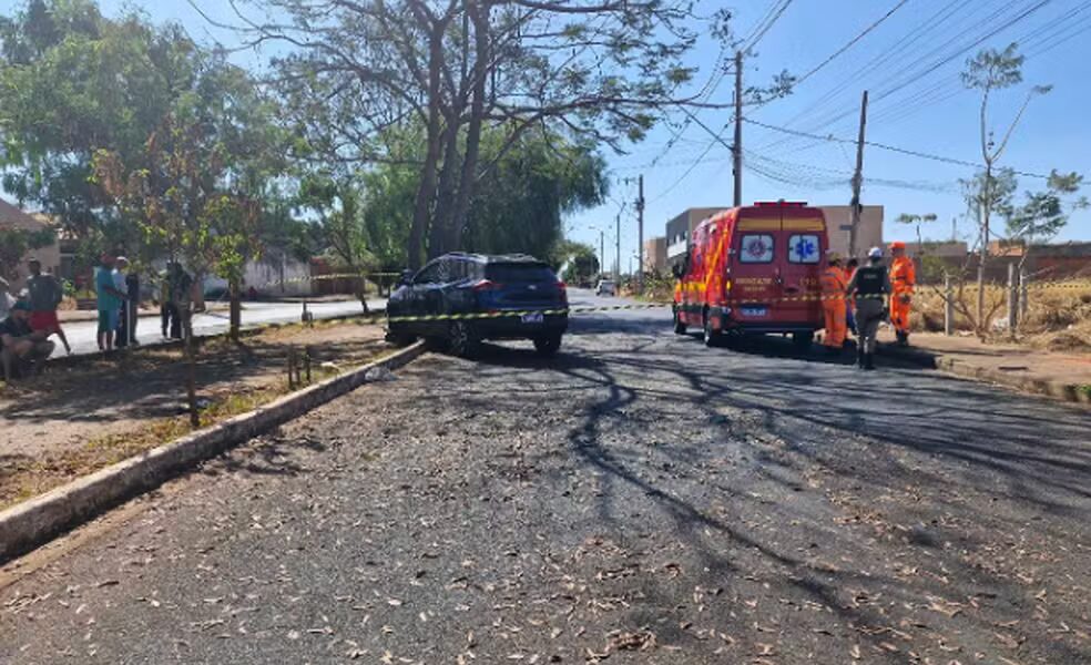 Imagem do dia do acidente — Foto: Polícia Militar/Divulgação