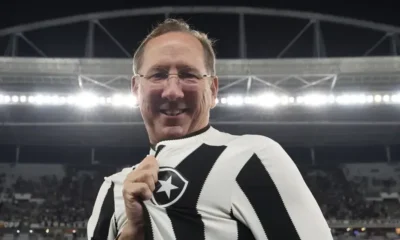 textor-botafogo Textor exalta temporada do Botafogo em 2024 • Vitor Silva/Botafogo