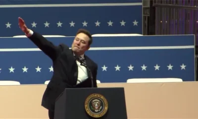 Gesto de Elon Musk causa polêmica • Reuters