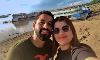 Foto: Alesson Henrique (acusado) e esposa I Facebook/reprodução