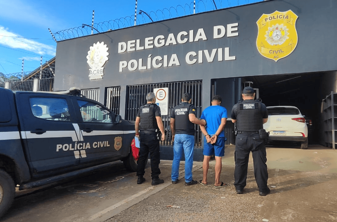 Polícia Civil apreende arma de fogo e prende homem em Senador Guiomard