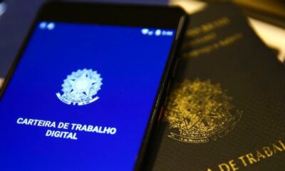 Carteira de trabalho digital.