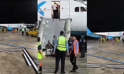 Deportados pelos EUA passam a noite em Manaus • Reprodução/Redes Sociais