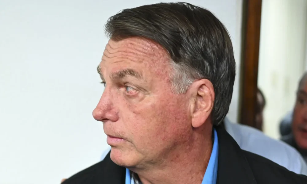 O ex-presidente Jair Bolsonaro (PL) • 30/10/2024 - TON MOLINA/FOTOARENA/FOTOARENA/ESTADÃO CONTEÚDO