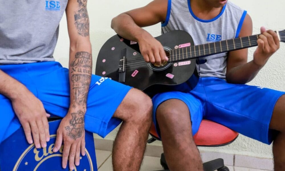 ISE-Marcos-Vicentti-1024×645 Com projeto Som da Liberdade, música é usada como instrumento de ressocialização. Foto: Marcos Vicentti/Secom