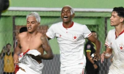 Com Kikinha inspirado, o Rio Branco atropelou o Santa Cruz, no 1º turno do Sub-20, na temporada 2024. Foto/Manoel Façanha