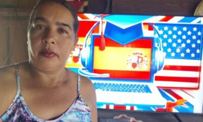 Laide Rodrigues é aluna do Centro de Estudo de Línguas. Foto: Acervo pessoal