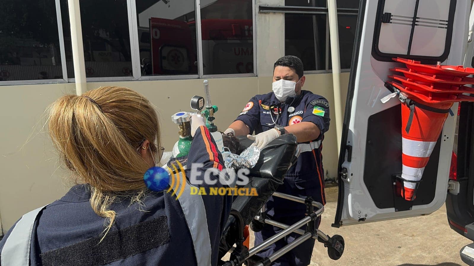 Criança de 3 anos vítima de afogamento em piscina é reanimada e levada ao Pronto-Socorro de Rio Branco