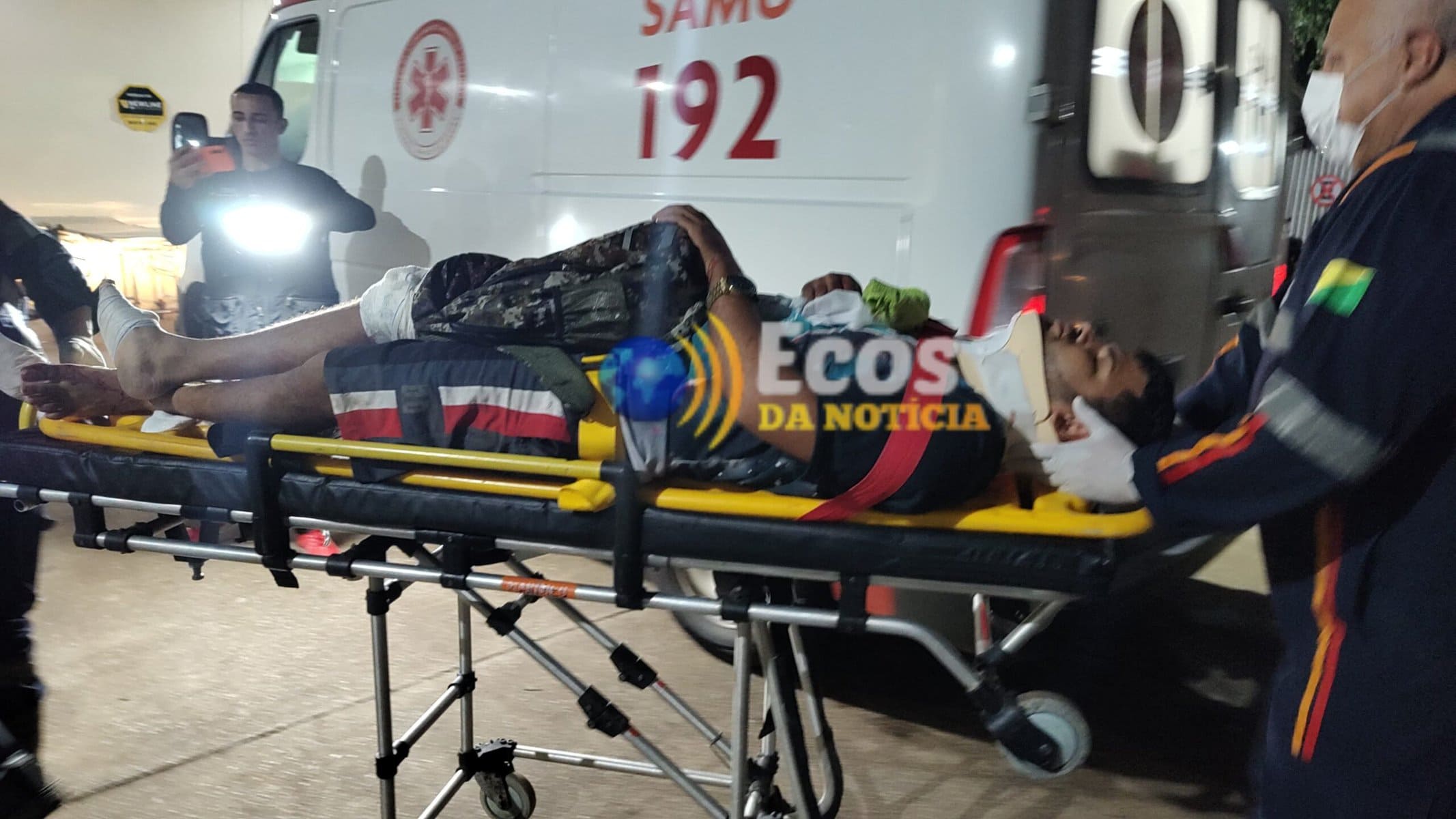 Colisão entre carro e moto, deixa motociclista ferido em Rio Branco