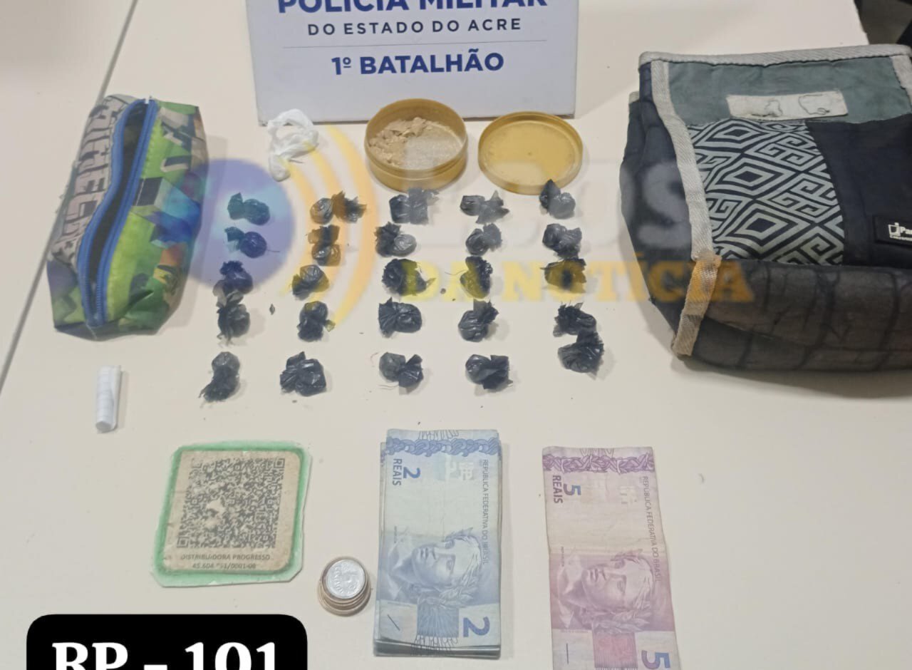 Em Rio Branco, Polícia Militar prende homem que utilizava QR Code para comercializar drogas