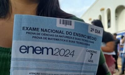 Enem 2024, 2ºdia — Foto: Mateus Santos/g1