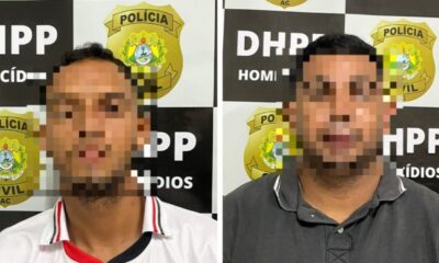 Ação da Polícia Civil resulta na prisão de D.G.A. por tentativa de homicídio e de A.P.S. por tráfico de drogas. Foto: cedida.
