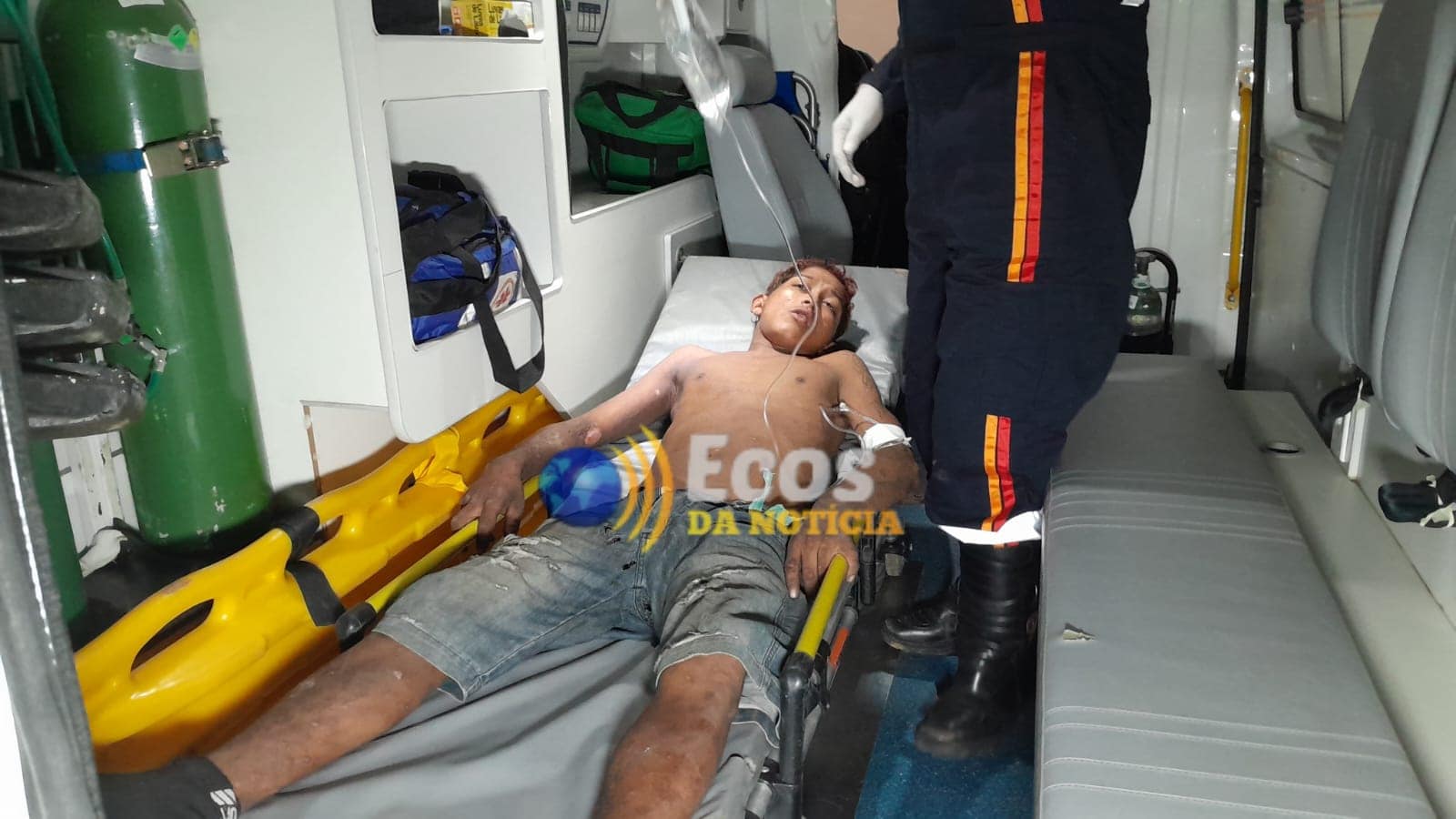 Homem em situação de rua sofre descarga elétrica ao tentar furtar fios na Capital