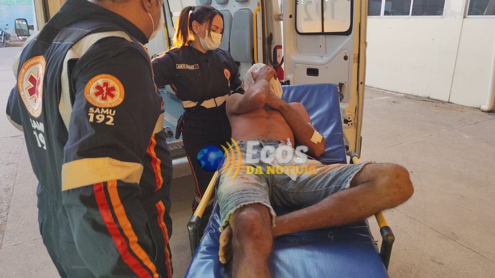 Jovem é sequestrado, agredido e ferido com golpe de terçado no Segundo Distrito de Rio Branco