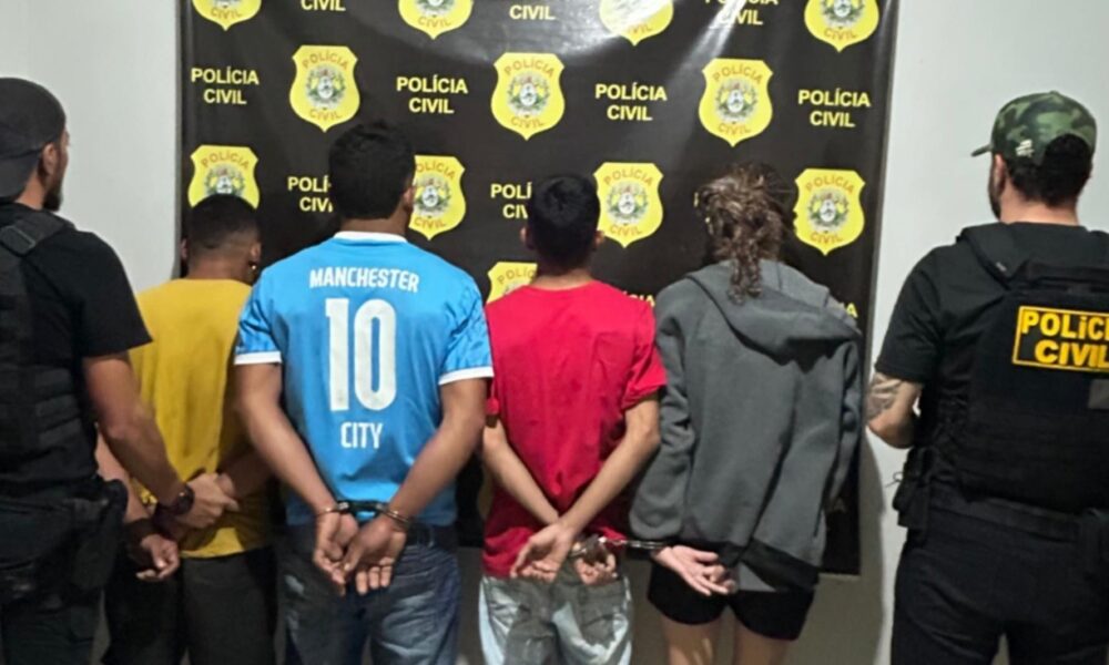 WhatsApp Image 2025-01-27 at 12.39.26 Polícia Civil prende quatro suspeitos e apreende quase dois quilos de drogas. Foto: cedida.