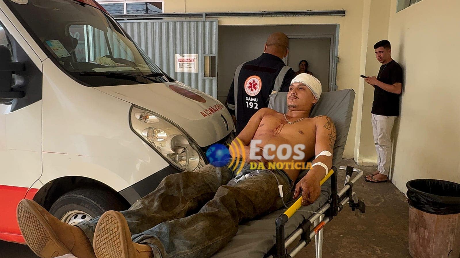 Trabalhador rural sofre acidente ao ser atingido na cabeça por ouriço de castanha no Acre