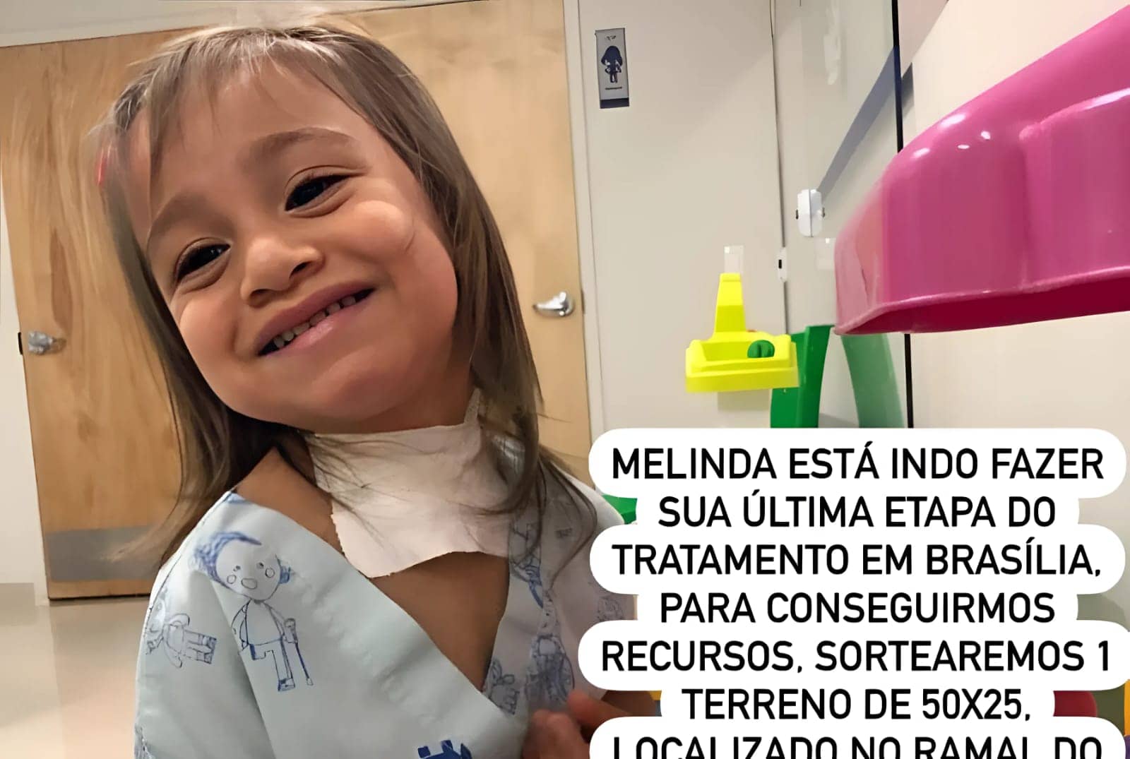 No Acre, família rifa terreno para custear tratamento de criança