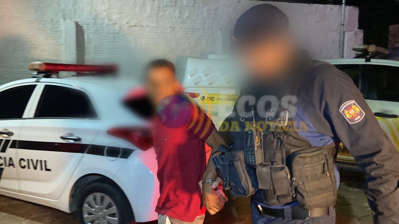 PM prende homem com arma e drogas na Baixada da Sobral