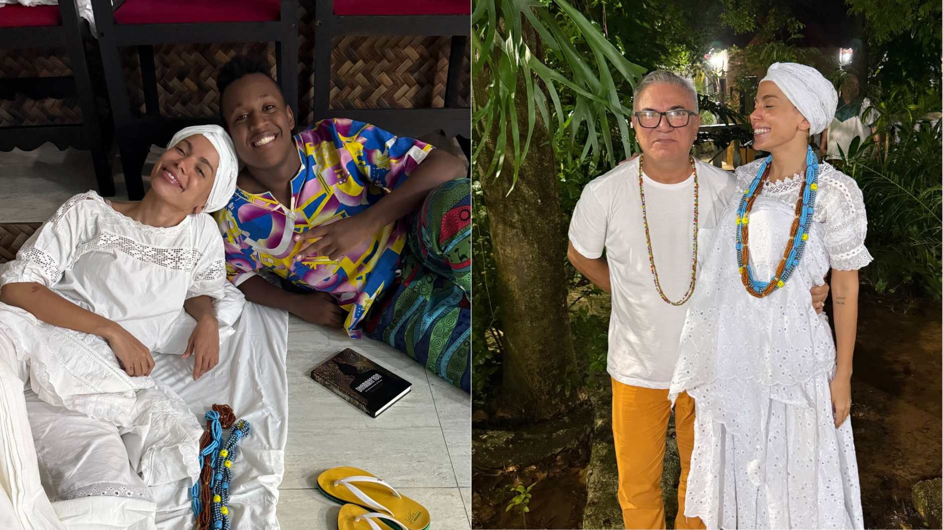 Anitta diz ter perdido seguidores após mostrar dia no terreiro: “Limpa”