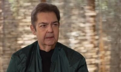 O apresentador Fausto Silva, o Faustão, em entrevista ao Fantástico — Foto: TV Globo/Reprodução