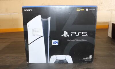 ps5 (1) PlayStation 5 disponibilizado no novo leilão da Receita Federal e que pode ser adquirido a partir de R$ 100. — Foto: Divulgação/ Receita Federal