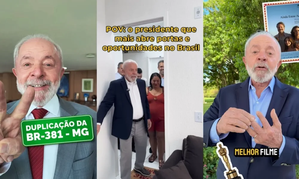 "Duplicou", POV, vídeo sobre indicações ao Oscar: Lula tem apostado em vídeos e trends • Reprodução/Instagram (@lulaoficial)