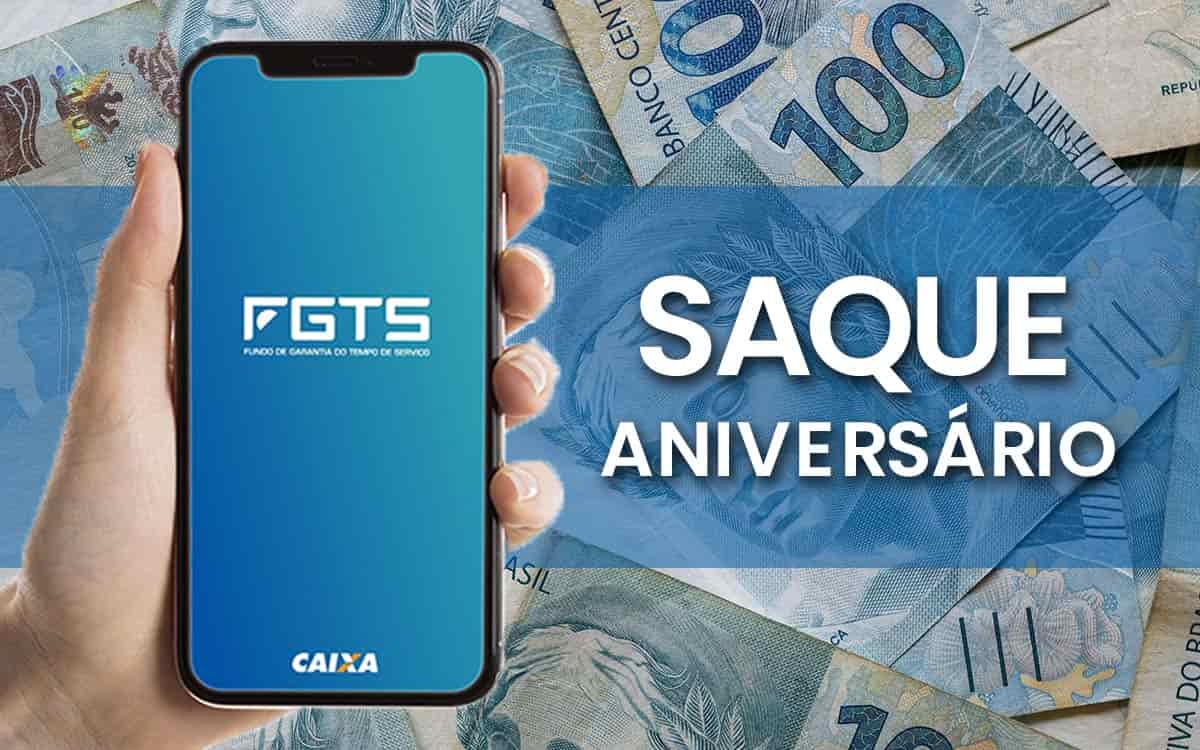 Saque-aniversário do FGTS já está disponível para nascidos em janeiro