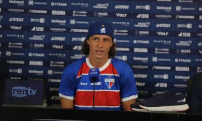 David Luiz, Fortaleza — Foto: Kid Júnior/SVM