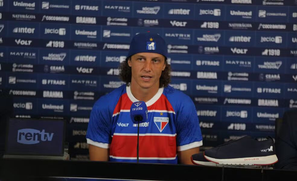 David Luiz, Fortaleza — Foto: Kid Júnior/SVM