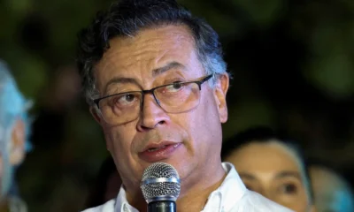 2025-02-18T202905Z_1_LYNXNPEL1H0PN_RTROPTP_4_COLOMBIA-POLITICS Presidente da Colômbia, Gustavo Petro 22/01/2025 REUTERS/Marckinson Pierre