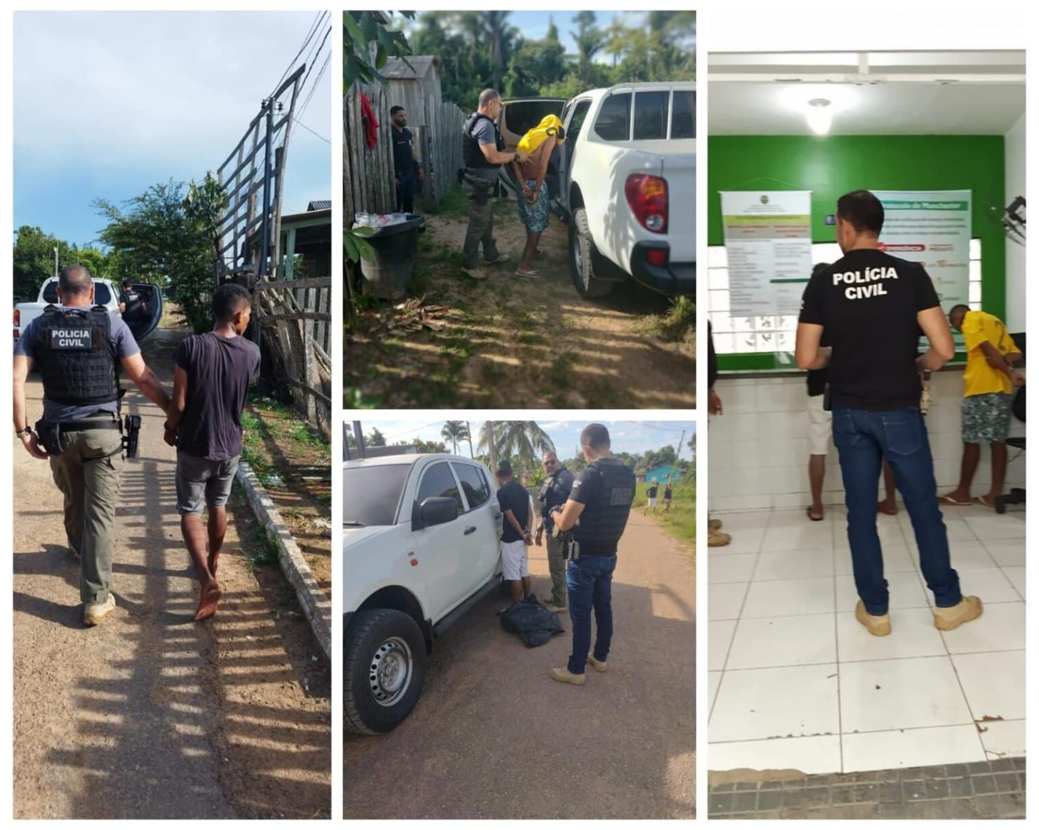 Polícia Civil prende 4 envolvidos em crime de tortura em Xapuri