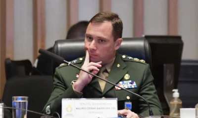 O tenente-coronel Mauro Cid, ex-ajudante de ordens de Jair Bolsonaro • Gesival Nogueira/Ato Press/Estadão Conteúdo