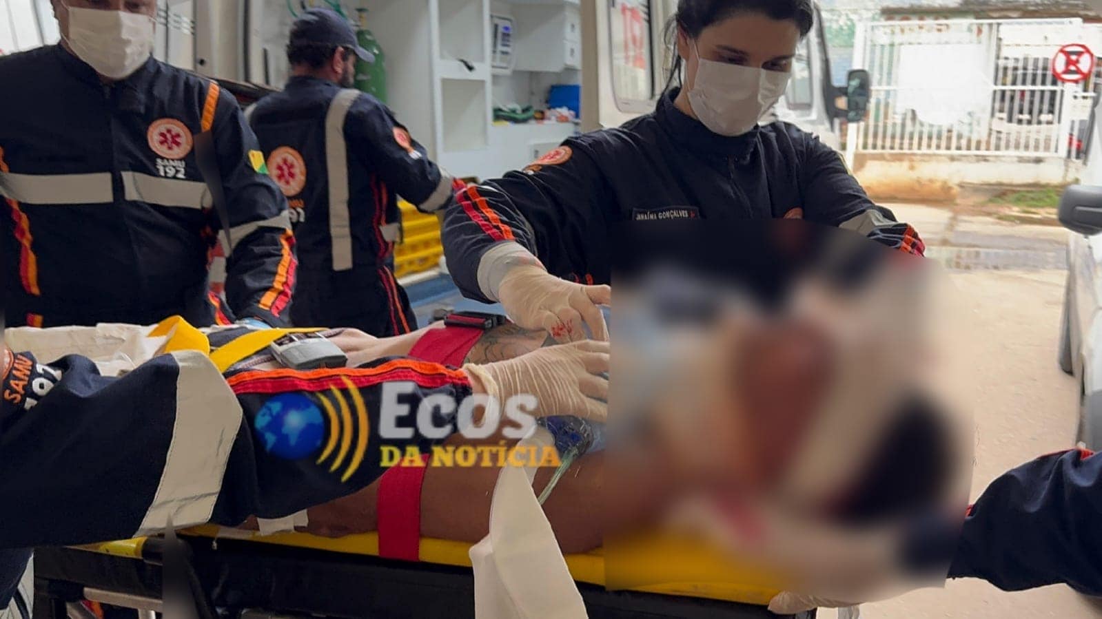 Homem é brutalmente espancado a golpes ripa no bairro Manoel Julião